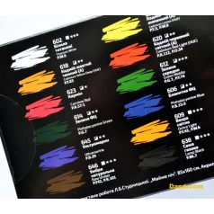 Akrilfesték készlet - Rósa Gallery - 18 x 20 ml tubusos - kartondobozban