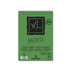 CANSON XL RECYCLE, rajztömb, röv.old. spirálkötött, mikroperforált 160g/m2 25 ív A5