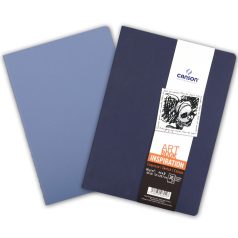 CANSON ArtBooks Inspiration vázlatfüzet, 36 ív,   A4 borító: indigó/levendula