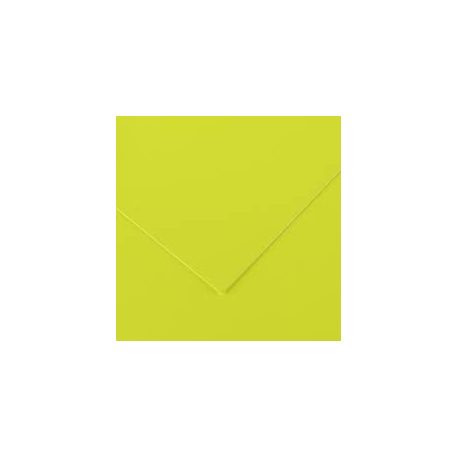 VIVALDI CANSON, fluoreszkáló papír, egyoldalas, ívben 250gr fluor sárga A4