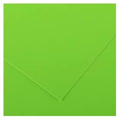   VIVALDI CANSON, fluoreszkáló papír, egyoldalas, ívben 250g/m2 fluor zöld 50 x 65