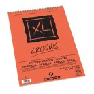 CANSON XL CROQUIS  , csontfehér skiccpapír-tömb spirálkötött, mikroperforált 90g/m2 60 ív A2