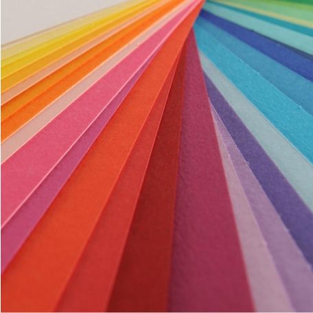 CANSON Colorline savmentes színes karton, ívben 220g/m2 - 50 x 70 cm - Vegyes színek