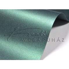   Metálfényű papír - Méregzöld színű, metálfényű papír 120gr, Kétoldalas