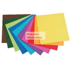   Origami papír - Élénk - 10 színű hajtogató készlet 20x20 cm, 500 lapos gazdaságos készlet