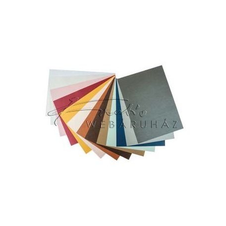 Gyöngyház fényű karton készlet 25x35cm, 250gr, 12+1 színű