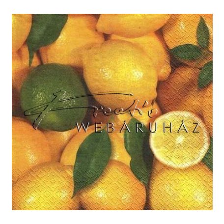 Sárga citromok - Szalvéta