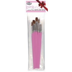 Kreatív hobby - Ecsetkészlet - PINK