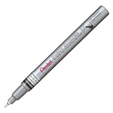 Pentel lakkmarker 1,5 mm - ezüst