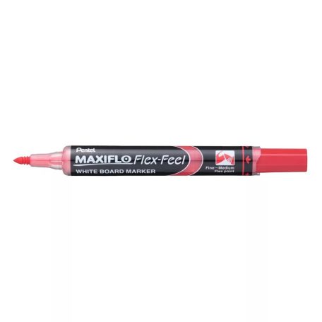 Pentel Maxiflo Flex Feel hajlékonyhegyű táblamarker 1-5 mm, piros 