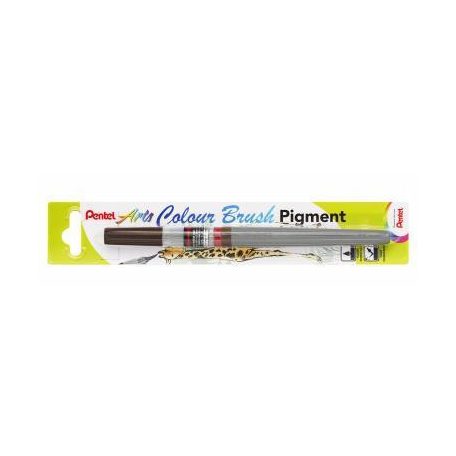 Pentel ecsettoll pigmentált Aquarell tintával - szépia 