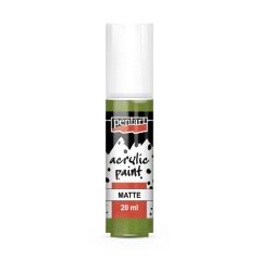 Matt akrilfesték 20 ml olajzöld