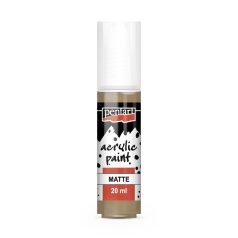 Matt akrilfesték 20 ml mogyoró