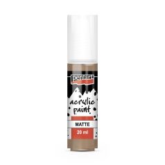 Matt akrilfesték 20 ml sötét homok