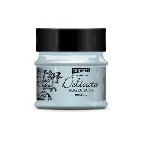 Delicate  metál akrilfesték kékezüst 50ml