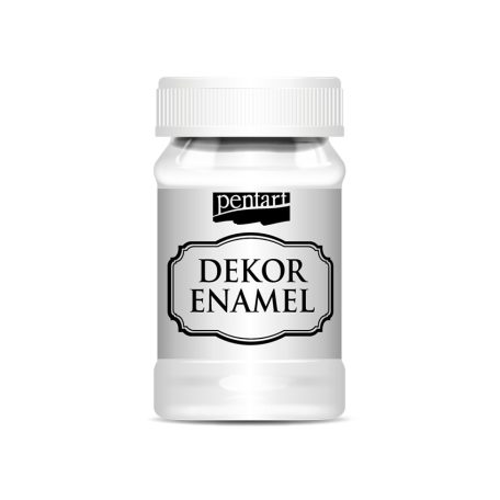 Dekor zománcfesték 100 ml Fehér