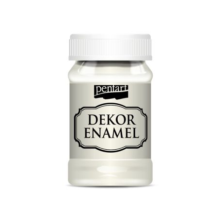 Dekor zománcfesték 100 ml Törtfehér