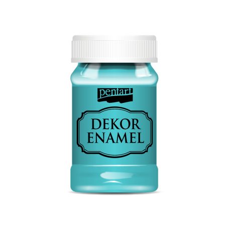 Dekor zománcfesték 100 ml Türkizkék