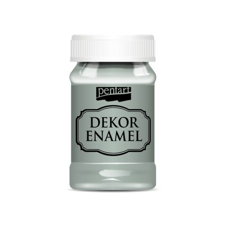 Dekor zománcfesték 100 ml Olajfazöld