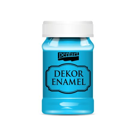 Dekor zománcfesték 100 ml Világoskék