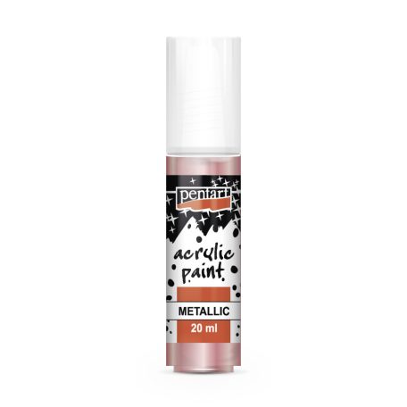 Pentart Metál Akrilfesték 20 ml Rose