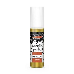 Metál akrilfesték 20 ml antikarany