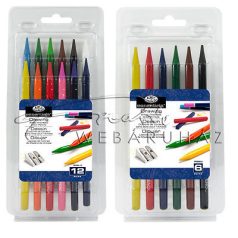 Színes tömör ceruzakészlet - Royal 12 színű készlet