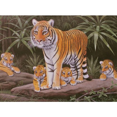 Kreatív hobby - Tigris család