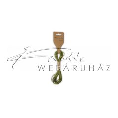 Bőrszíj, 3mmx5mm, 5,méter hosszú - Zöld