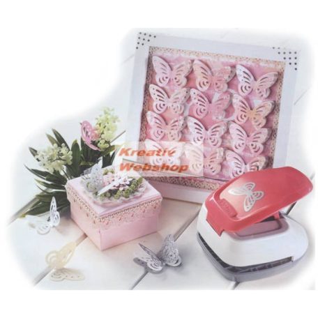 Lyukasztó - Óriás pillangó 3D lyukasztó