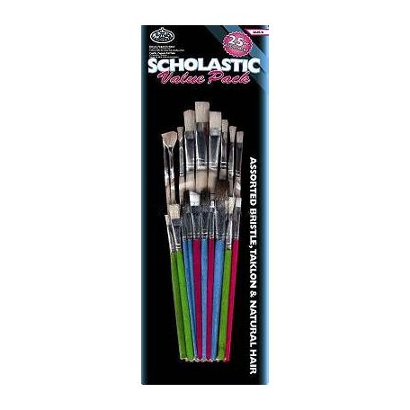 25 db-os művészecset készlet.