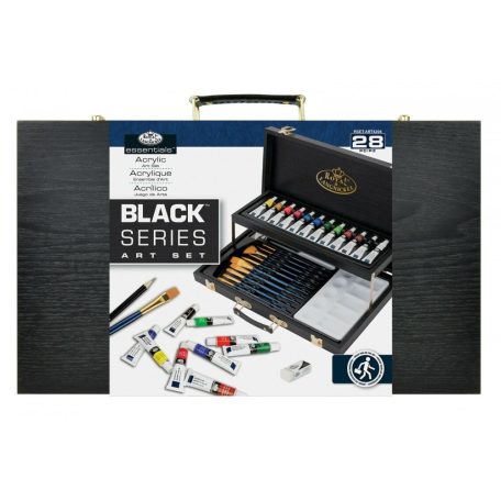 Fadobozos óriás akril festőkészlet - Royal 28 részes
