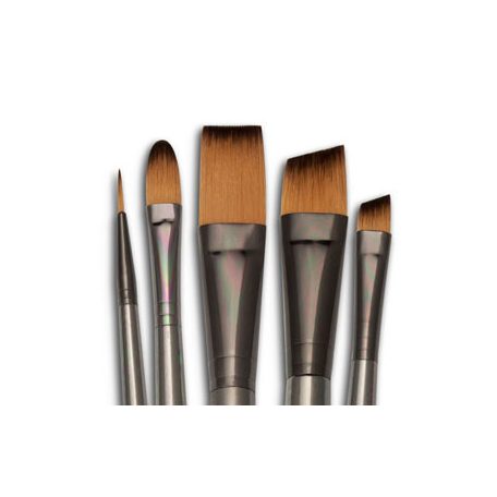 Művészecset készlet ZEN 5 vegyes ecsetkészlet - Ecsetvonások válogatás