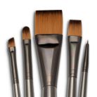 Művészecset készlet ZEN 5 vegyes ecsetkészlet - Elmosó ecsetek válogatás