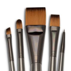 Művészecset készlet ZEN 5 vegyes ecsetkészlet - Elmosó ecsetek válogatás