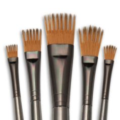 Művészecset készlet ZEN 5 fésűs ecsetkészlet - Fésűecsetek