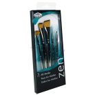 Művészecset készlet ZEN 5 vegyes ecsetkészlet - Széles elmosó ecsettel