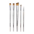 Művészecset készlet ZEN 5 vegyes ecsetkészlet - Ferdére vágott ecsetekkel