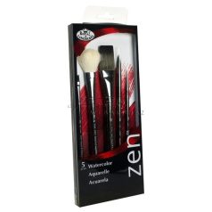 Művészecset készlet ZEN Akvarell vegyes ecsetkészlet - Ecsetvonások válogatás
