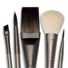 Művészecset készlet ZEN Akvarell vegyes ecsetkészlet - Ecsetvonások válogatás