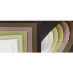   RealNatural kartonpapír - Növényi rostos karton, Újrahasznosított papírból - 250 gr, A4 - Kukorica