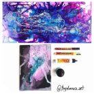 YUPO Markertömb - Eredeti YUPO papírból készült SMLT Marker Pad PRO, ragasztott, 200gr 10 lapos A4