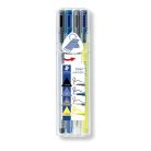 Írószerkészlet, 4 különböző írószer - STAEDTLER Triplus Multiset - 4 db-os készlet, 6 éves kortól