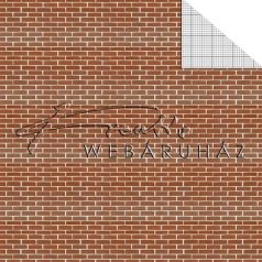   Kartonpapír csomag, Modellkarton A/4, 300 g, 10 lap, kétoldalas - Vörös tégla