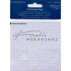 3mm - átmérőjű Ragasztó korongok