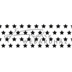   Kartonpapír - Fekete csillagos karton, apró csillag mintával 29,5x20cm, 1 lap