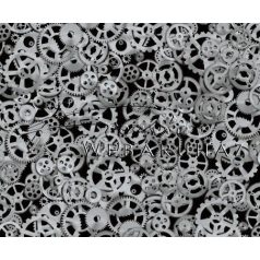 Kartonpapír - Fogaskerekek mintás, Karton 1 lap