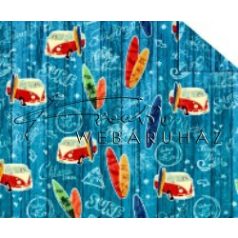 Kartonpapír - Kaliforniai álom mintás karton, 1 lap