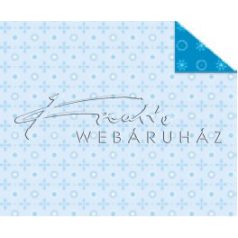   Kartonpapír - Babaváró kék Joline aprómintás karton, 1 lap