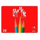 Minőségi elmosható színesceruza készlet - Carandache 30db-os akvarellceruza készlet